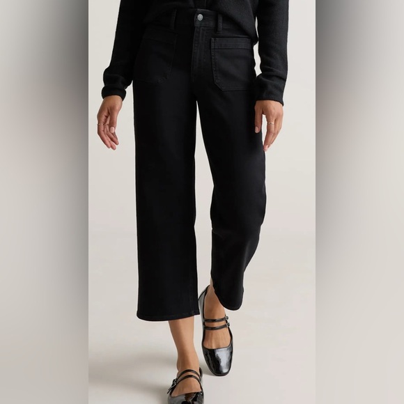 Quince Denim - Quince Bella stretch black denim. Size 30